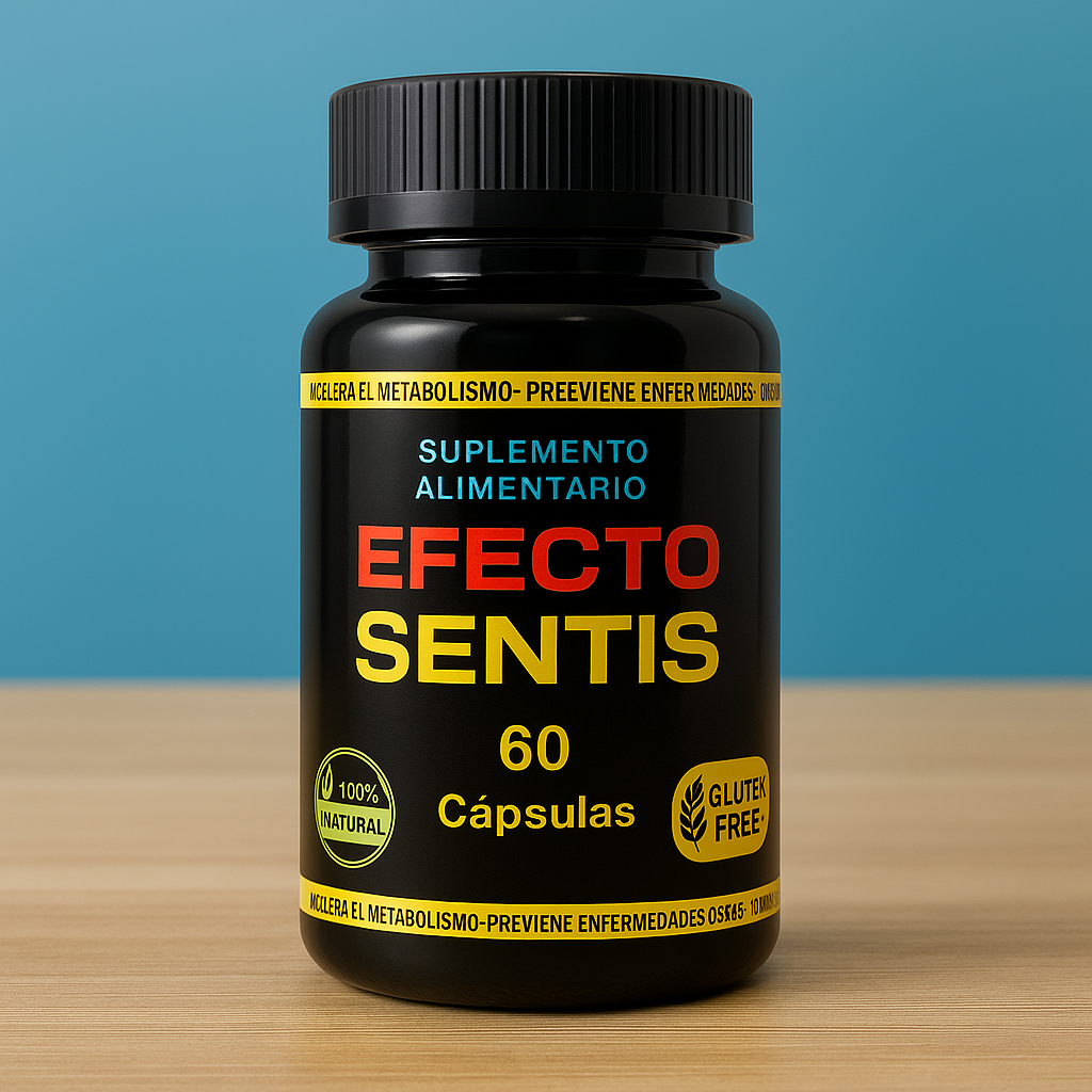 EFECTO SENTIS® 60 Capsulas - TRANSFORMA TU CUERPO 😱OFERTA SOLO HOY 2X1😱