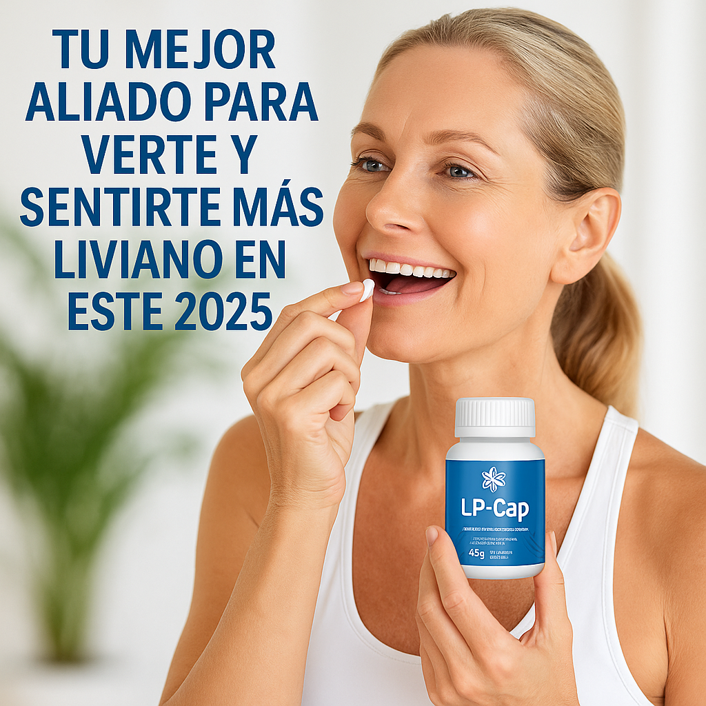 LipoCap® - ¡TU MEJOR ALIADO PARA VERTE Y SENTIRTE MÁS LIVIANO!
