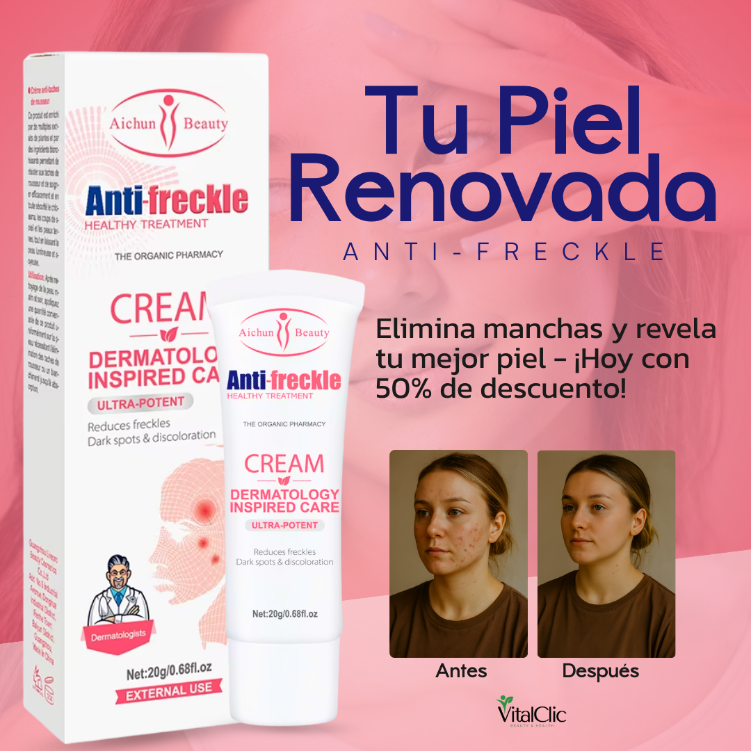 CREMA ANTIMANCHAS - RECUPERA TU PIEL EN SEGUNDOS 😱OFERTA 2X1😱