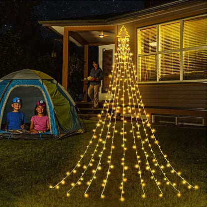 🎄⭐Luces Cascada con Estrella de Navidad ⭐🎄50% DE DESCUENTO😱