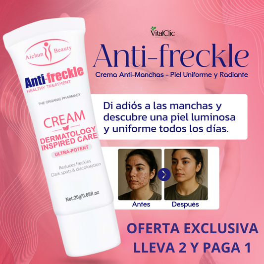 CREMA ANTIMANCHAS - RECUPERA TU PIEL EN SEGUNDOS 😱OFERTA 2X1😱